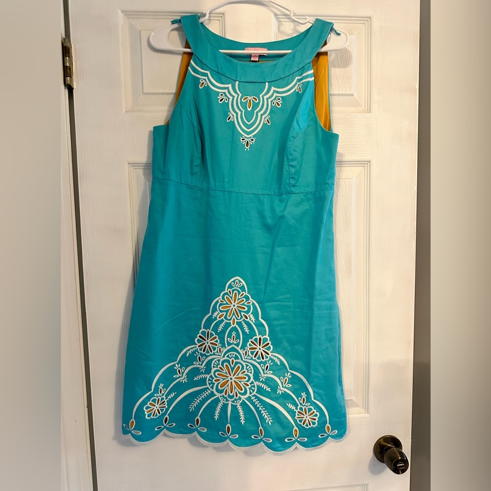 Gorgeous Lilly Pulitzer Dress with cut outs.
